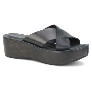 Kork-ease Sabrina cross strap slip on sandals
